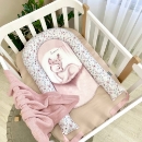 Protectie somn – Baby Nest Bambi roz